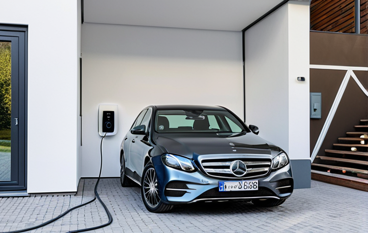 벤츠 E클래스 플러그인 하이브리드의 유지비 - Car Cost Breakdown Visualization**

"Infographic style illustration of cost breakdown for a Mercedes...