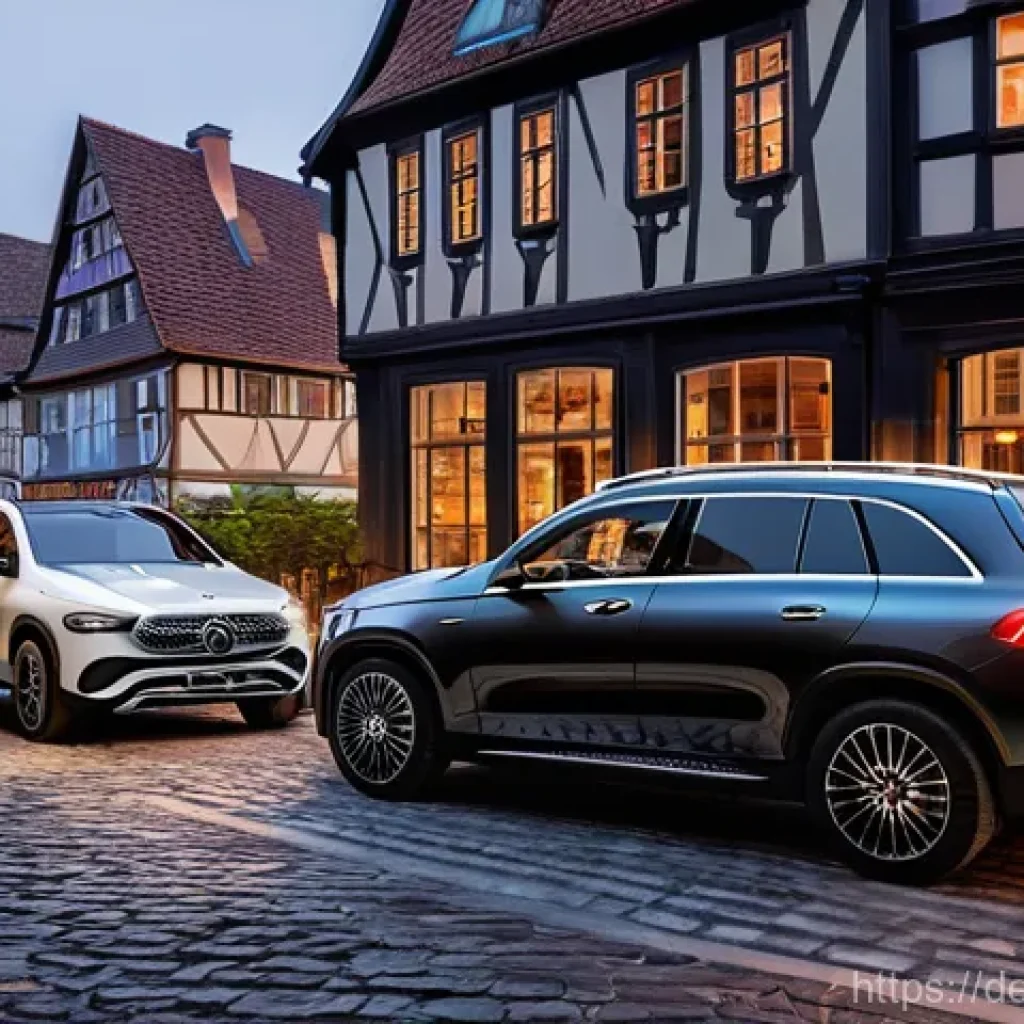 벤츠 EQB와 기아 EV6 비교 - **Prompt for Mercedes-Benz EQB: "Sophisticated Family Journey"**
"A Mercedes-Benz EQB SUV, showc...
