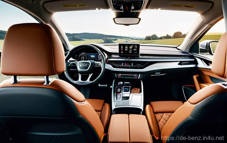 벤츠 GLC 하이브리드와 아우디 Q7 비교 - **Prompt:** A dynamic, low-angle shot of a sleek Mercedes-Benz GLC Hybrid navigating a modern, well-...