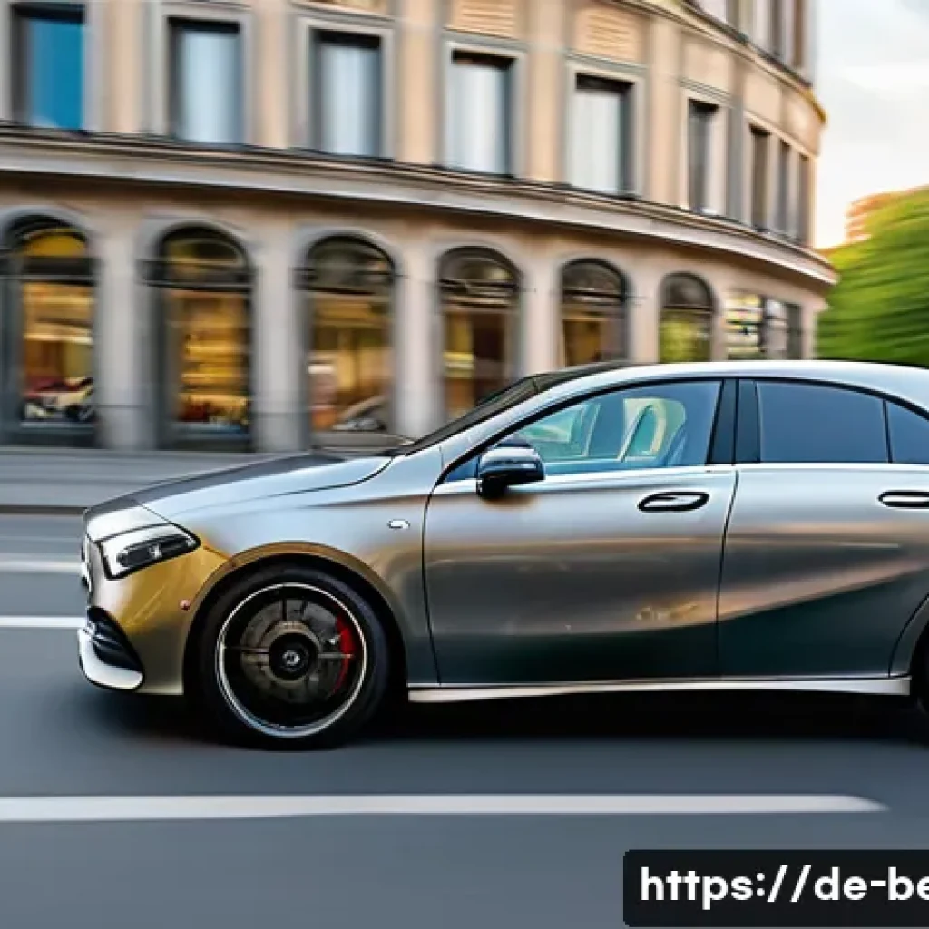 벤츠 A클래스 해치백 장단점 - **Prompt 1: Urban Agility and Driving Pleasure**
    "A Mercedes-Benz A-Class (hatchback, mountain g...