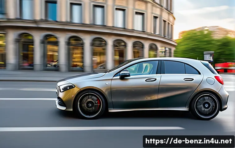 벤츠 A클래스 해치백 장단점 - **Prompt 1: Urban Agility and Driving Pleasure**
"A Mercedes-Benz A-Class (hatchback, mountain g...
